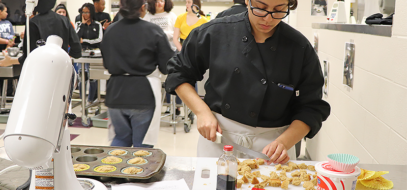 Hospitality student 