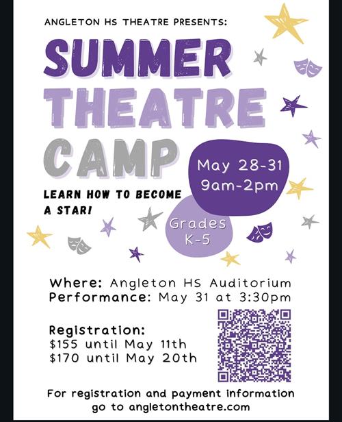 Flyer-Summer Theatre Camp
